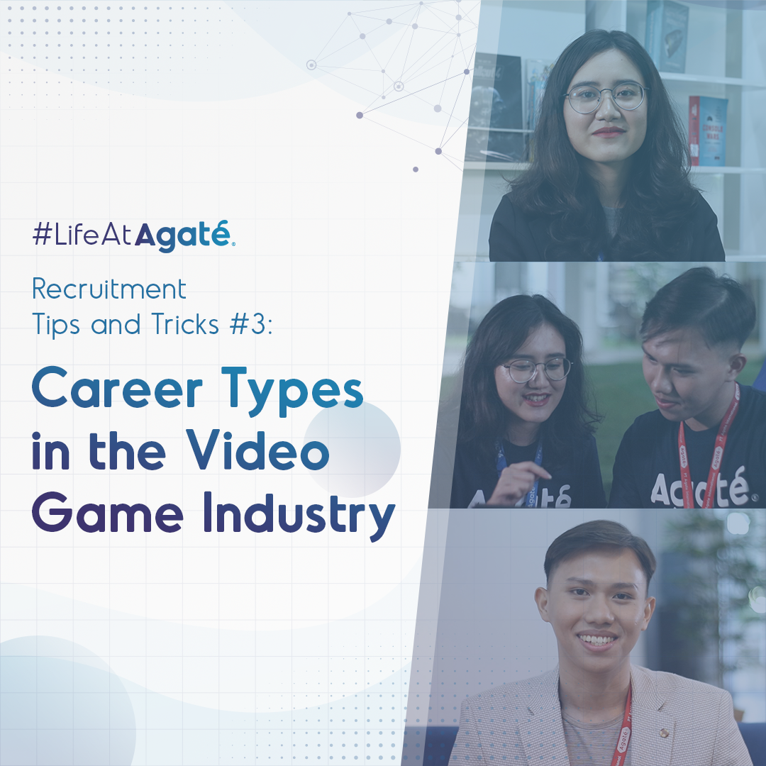 career tyoes in the video game industry
